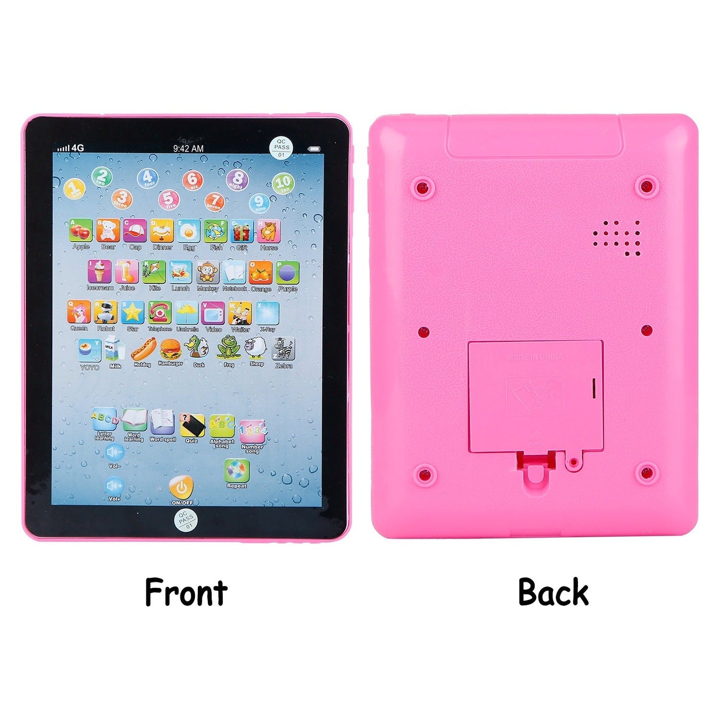 Baby Learning Tablet Educational Mini Pads Toys Touch Learn Toddler